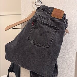 Levi's 501 Original Button Fly Jeans - Black